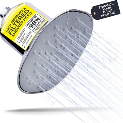 Filtered Showerhead - Chrome