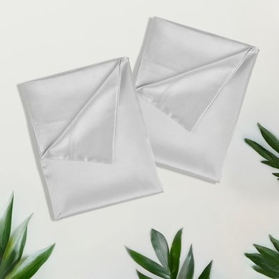 Satin Pillowcase (4 Pack) - Pearl White