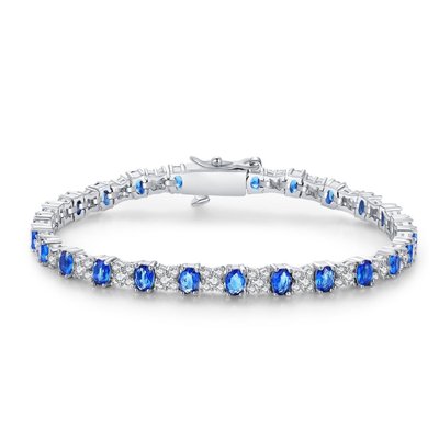 Oval Cluster Bracelet