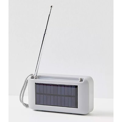 Solar Powered Wireless Speaker - Grey