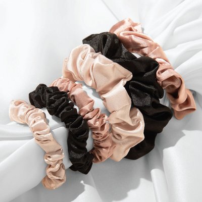 Satin Hair Ties (6 Piece)