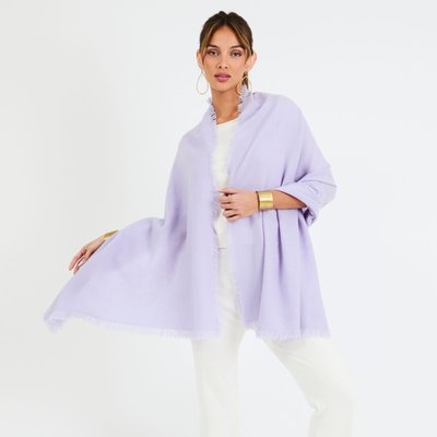 Cashmere Wrap Scarf - Lavender