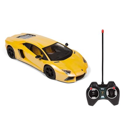 Lamborghini Aventador 1:14 Electric RC Car - Yellow