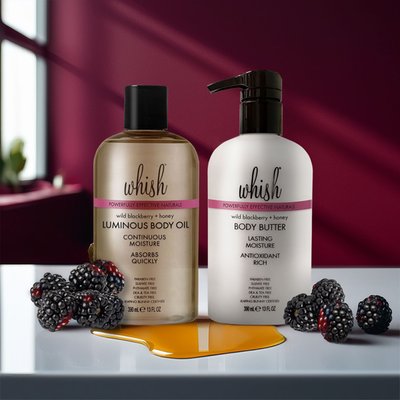 Body Oil + Body Butter Duo - Wild Blackberry + Honey