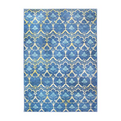 Leilani Rug - Damask Blue (2 Size Options)