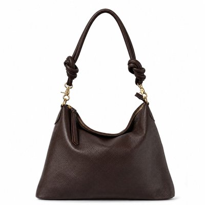 Leather Bag - Chocolate Brown