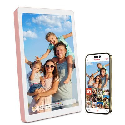 Wireless Digital Picture & Video Frame Tablet - Rose Gold