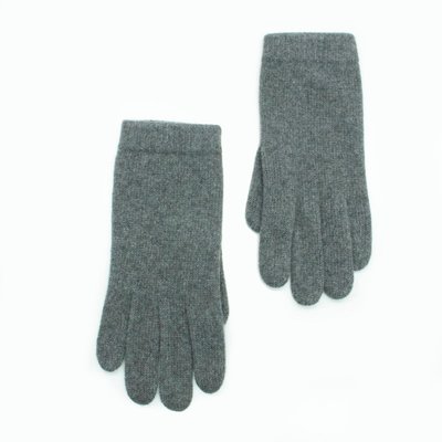 Cashmere 9" Gloves - Medium Heather Grey