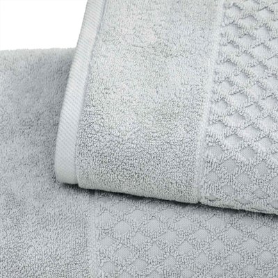 Waffle Towels (6 Piece Set) - Light Grey