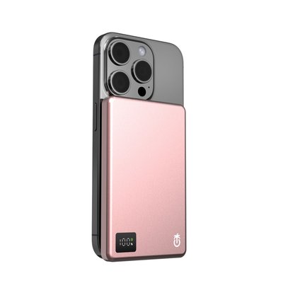 Magnetic Wireless Power Bank - 11 Color Options - Rose Gold