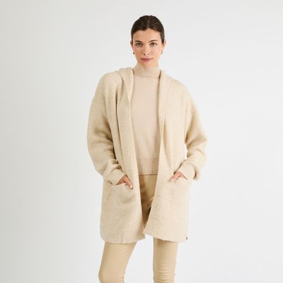 Cashmere Hooded Cardigan