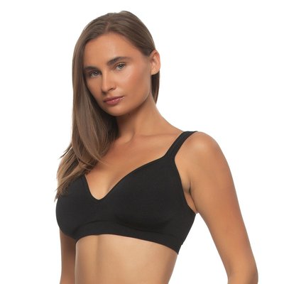 Wirefree Adaptive Cup Bra - Black