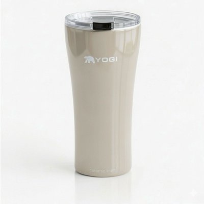 Coffee Tumbler (16 oz) - Sandstone