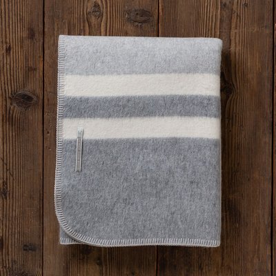 Field Blanket - Light Grey/Grey/Ivory