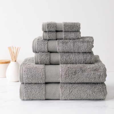 Turkish Towel Set (6 Pieces) - Latte