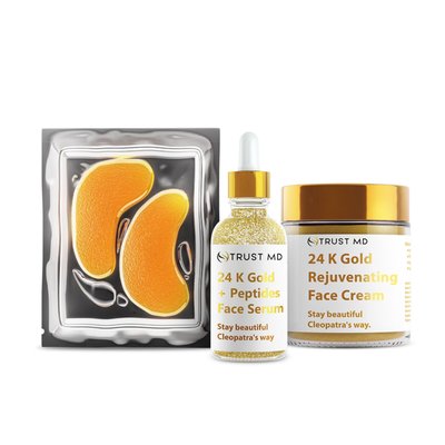 24K Gold Skincare Trio