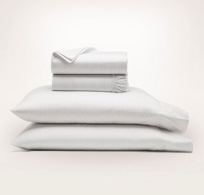 Sheet Set - White/Mineral Stripe