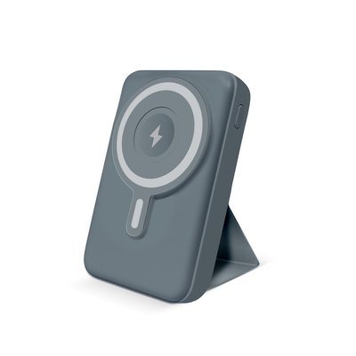 Wireless Charging Battery & Stand - Steel