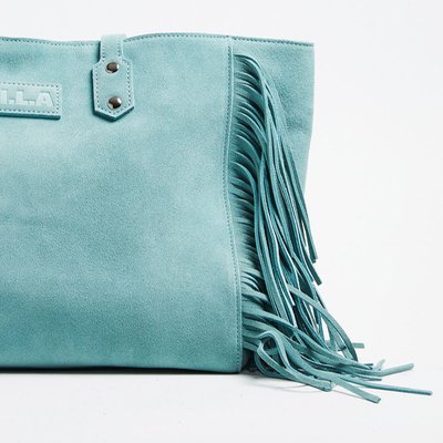 Cher Suede Bag - Teal