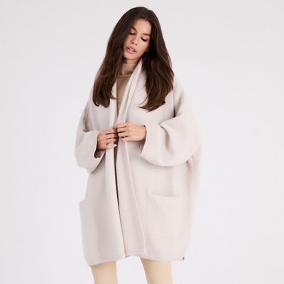 BO - Cashmere Cocoon Cardigan - Porcelain