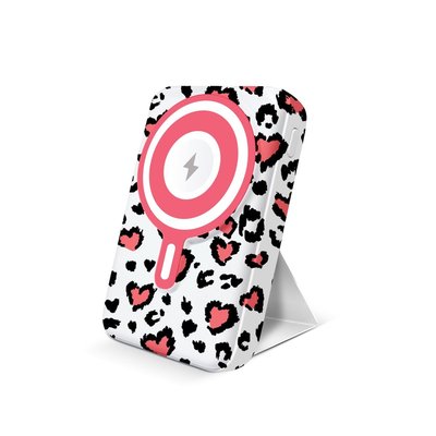 Wireless Charging Battery & Stand - Hearts