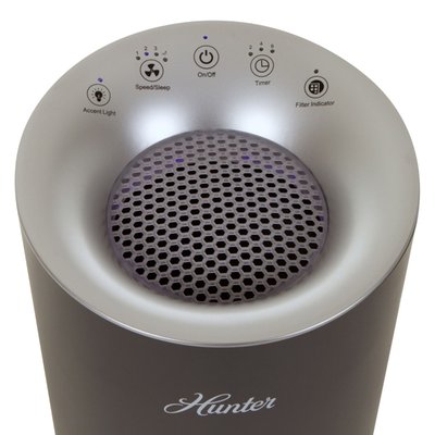 HEPA Digital Air Purifier - Gray