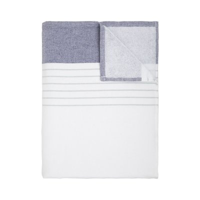 Talha Turkish Peshtemal Towel - Navy