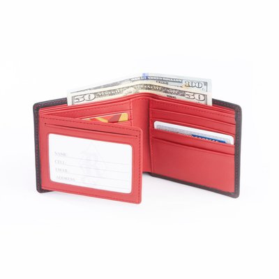 Monogrammed RFID Blocking Leather Wallet - 8 Color Options