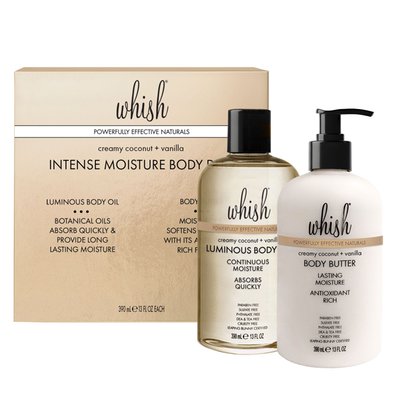 Body Butter & Body Oil Luxe Duo - Creamy Coconut + Vanilla