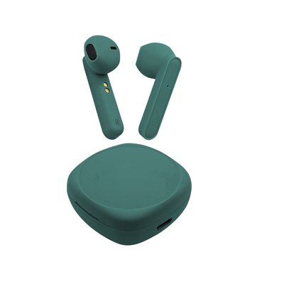 Wireless Earbuds & Charging Case - Hunter Green