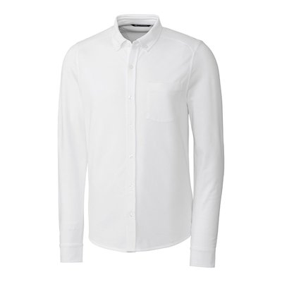 Long Sleeve Advantage Button Down Pique