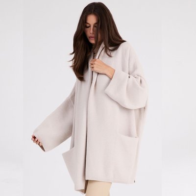 BO - Cashmere Cocoon Cardigan - Porcelain