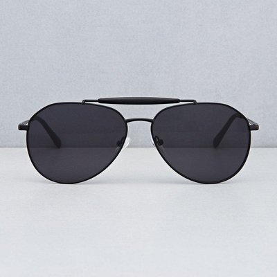 Wayne Sunglasses - Black/Smoke