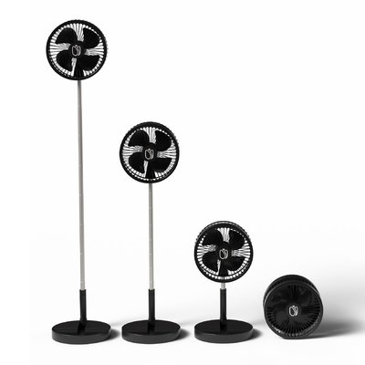 Telescopic Fan - Black