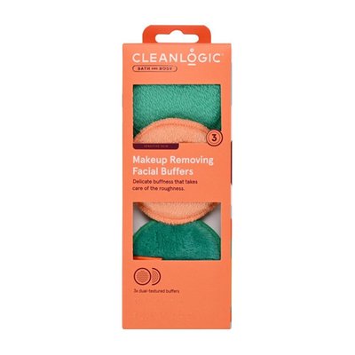 Bath and Body Sensitive Skin Dual-Texture Facial Buffers (3 Pack)