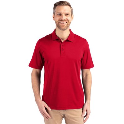 Forge Stretch Polo - Cardinal Red