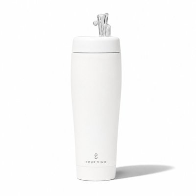 Pour Vino Wine Dispenser & Aerator - White