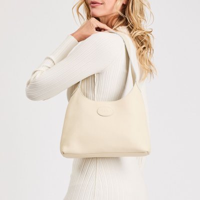 Celina Bag Leather - Porcelain