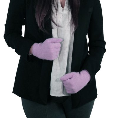 Cashmere 9" Gloves - Lilac