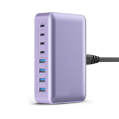 8-Port Charging Hub - Purple
