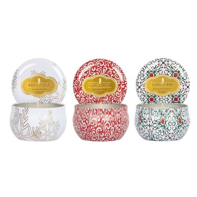 4-Ounce Holiday Tin Candle Gift