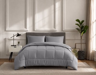 Cooling Down Comforter (3-Piece Set) - Grey
