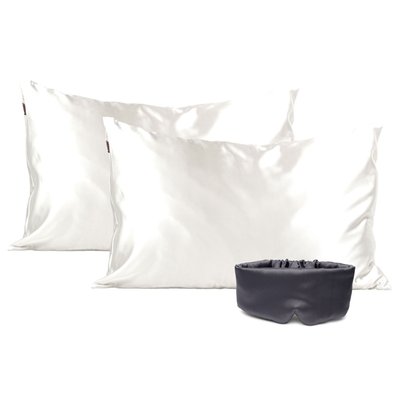 3-Piece Satin Bundle – Ivory