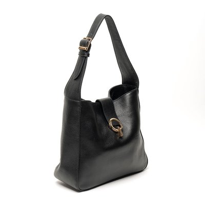 Madison Leather Handbag - Black