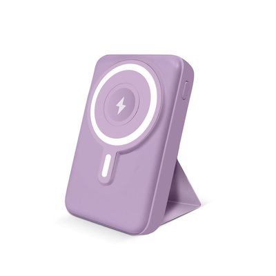 Wireless Charging Battery & Stand - Lavender