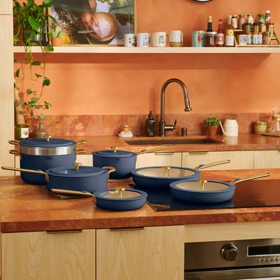 Essentials Cookware (11-Piece Set) - Blue Salt