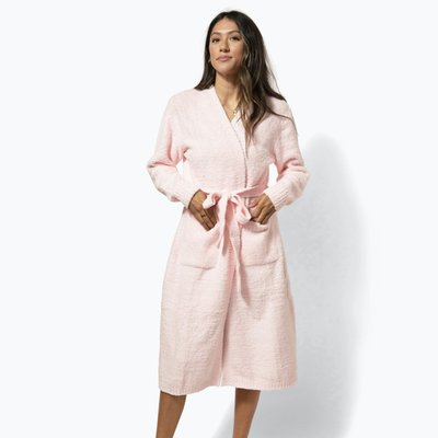 Luxxe Feather Yarn Robe - Pink