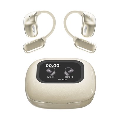 3-in-1 AI Smart Translator Earphones - Sand