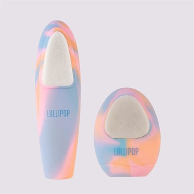 Dual Sided Facial Cleansing Brush (Set of 2) - Rainbow