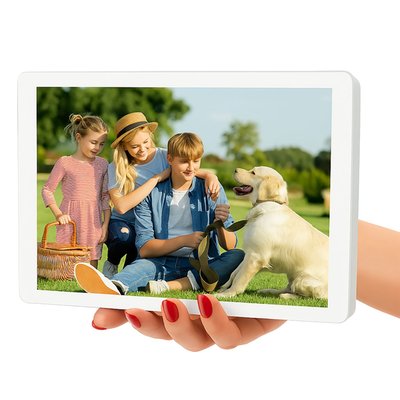 Wireless Digital Picture & Video Frame Tablet - White